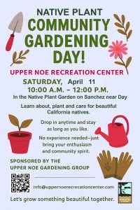 Community Gardening Day April 11